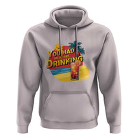 You Had Me At Day Drinking Hoodie Retro Comic Beach Cocktails Drinkers - Wonder Print Shop