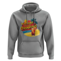 You Had Me At Day Drinking Hoodie Retro Comic Beach Cocktails Drinkers - Wonder Print Shop