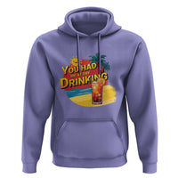 You Had Me At Day Drinking Hoodie Retro Comic Beach Cocktails Drinkers - Wonder Print Shop