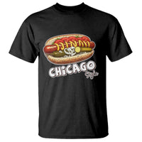 HotDog Lover T Shirt Chicago Style Hot Dog Vintage Summer Souvenir Travel - Wonder Print Shop