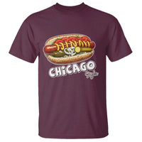 HotDog Lover T Shirt Chicago Style Hot Dog Vintage Summer Souvenir Travel - Wonder Print Shop