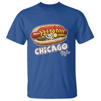 HotDog Lover T Shirt Chicago Style Hot Dog Vintage Summer Souvenir Travel - Wonder Print Shop