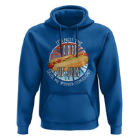 Funny Independence Day Hoodie It's Not 4th Of July Until My Wiener Comes Out Hot Dog USA Flag - Wonder Print Shop