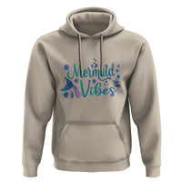 Mermaid Vibes Hoodie Cute Mermaid Tail Beach - Wonder Print Shop