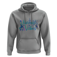 Mermaid Vibes Hoodie Cute Mermaid Tail Beach - Wonder Print Shop