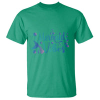 Mermaid Vibes T Shirt Cute Mermaid Tail Beach - Wonder Print Shop