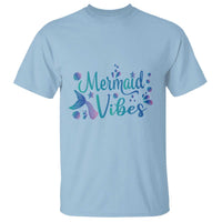 Mermaid Vibes T Shirt Cute Mermaid Tail Beach - Wonder Print Shop