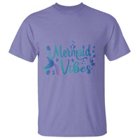 Mermaid Vibes T Shirt Cute Mermaid Tail Beach - Wonder Print Shop