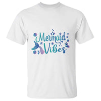 Mermaid Vibes T Shirt Cute Mermaid Tail Beach - Wonder Print Shop