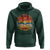 Chemistry Science Hoodie Think Like A Proton Stay Positive Retro Elements - Wonder Print Shop