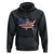 Fourth Of July Hoodie I Love America USA Flag Map - Wonder Print Shop