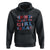 Fourth Of July Hoodie In My American Girl Era Red White Blue Independence Day Peace - Wonder Print Shop