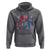Fourth Of July Hoodie In My American Girl Era Red White Blue Independence Day Peace - Wonder Print Shop