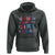 Fourth Of July Hoodie In My American Girl Era Red White Blue Independence Day Peace - Wonder Print Shop