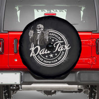 Funny Official Dad Tax Food Inspection Service Spare Tire Cover Skeleton Fathers Day