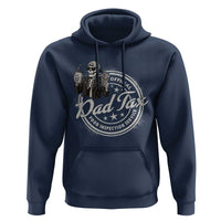 Funny Official Dad Tax Food Inspection Service Hoodie Skeleton Fathers Day