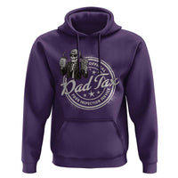 Funny Official Dad Tax Food Inspection Service Hoodie Skeleton Fathers Day