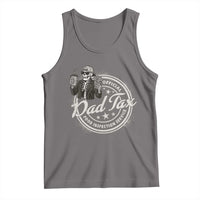 Funny Official Dad Tax Food Inspection Service Tank Top Skeleton Fathers Day