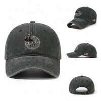 Funny Official Dad Tax Food Inspection Service Washed Cotton Baseball Cap Skeleton Fathers Day