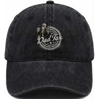 Funny Official Dad Tax Food Inspection Service Washed Cotton Baseball Cap Skeleton Fathers Day