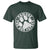 Funny Pawdre The Dog Father T Shirt Fur Dad Fathers Day Distressed Paw Prints - Wonder Print Shop