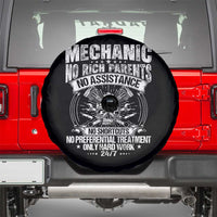 Funny Mechanic No Rich Parents No Assistance No Handouts Spare Tire Cover Car Mechanic Garage - Wonder Print Shop