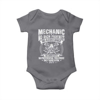 Funny Mechanic No Rich Parents No Assistance No Handouts Baby Onesie Car Mechanic Garage - Wonder Print Shop