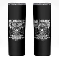 Funny Mechanic No Rich Parents No Assistance No Handouts Skinny Tumbler Car Mechanic Garage - Wonder Print Shop