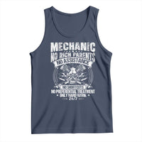 Funny Mechanic No Rich Parents No Assistance No Handouts Tank Top Car Mechanic Garage - Wonder Print Shop