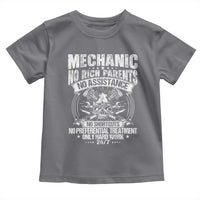 Funny Mechanic No Rich Parents No Assistance No Handouts Toddler T Shirt Car Mechanic Garage - Wonder Print Shop