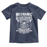Funny Mechanic No Rich Parents No Assistance No Handouts Toddler T Shirt Car Mechanic Garage - Wonder Print Shop