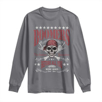 Boomers The Badass Generation Before All You Sissies Were Born Long Sleeve Shirt Baby Boomers Generation Skull - Wonder Print Shop
