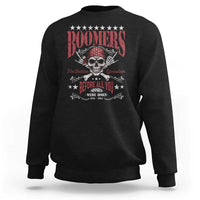 Boomers The Badass Generation Before All You Sissies Were Born Sweatshirt Baby Boomers Generation Skull - Wonder Print Shop