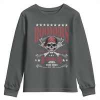 Boomers The Badass Generation Before All You Sissies Were Born Youth Sweatshirt Baby Boomers Generation Skull - Wonder Print Shop