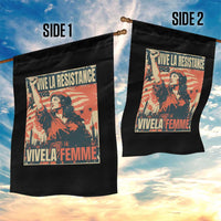 Vive La Resistance Vivela Femme Garden Flag Feminist Women's Right Political Sattire - Wonder Print Shop