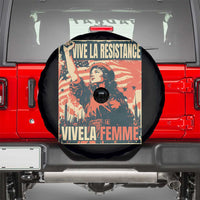 Vive La Resistance Vivela Femme Spare Tire Cover Feminist Women's Right Political Sattire - Wonder Print Shop