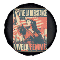 Vive La Resistance Vivela Femme Spare Tire Cover Feminist Women's Right Political Sattire - Wonder Print Shop
