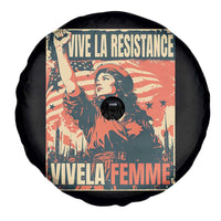 Vive La Resistance Vivela Femme Spare Tire Cover Feminist Women's Right Political Sattire - Wonder Print Shop