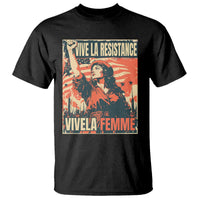Vive La Resistance Vivela Femme T Shirt Feminist Women's Right Political Sattire - Wonder Print Shop