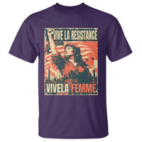Vive La Resistance Vivela Femme T Shirt Feminist Women's Right Political Sattire - Wonder Print Shop