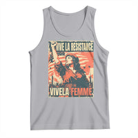 Vive La Resistance Vivela Femme Tank Top Feminist Women's Right Political Sattire - Wonder Print Shop