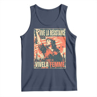 Vive La Resistance Vivela Femme Tank Top Feminist Women's Right Political Sattire - Wonder Print Shop