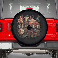 Pro Feminist Women's Rights Vintage Retro Flower Spare Tire Cover - Wonder Print Shop
