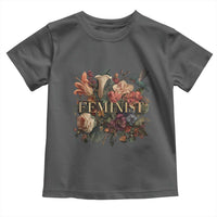 Pro Feminist Women's Rights Vintage Retro Flower Toddler T Shirt - Wonder Print Shop