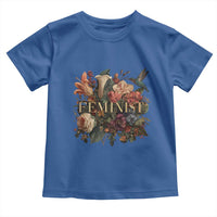 Pro Feminist Women's Rights Vintage Retro Flower Toddler T Shirt - Wonder Print Shop