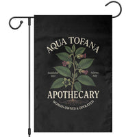 Funny Aqua Tofana Apothecary Garden Flag Feminist Woman Owned And Operated - Wonder Print Shop