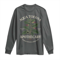 Aqua Tofana Apothecary Long Sleeve Shirt Feminist Woman Owned And Operated - Wonder Print Shop