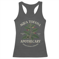 Aqua Tofana Apothecary Racerback Tank Top Feminist Woman Owned And Operated - Wonder Print Shop