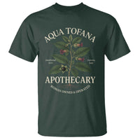 Aqua Tofana Apothecary T Shirt Feminist Woman Owned And Operated - Wonder Print Shop
