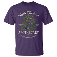 Aqua Tofana Apothecary T Shirt Feminist Woman Owned And Operated - Wonder Print Shop